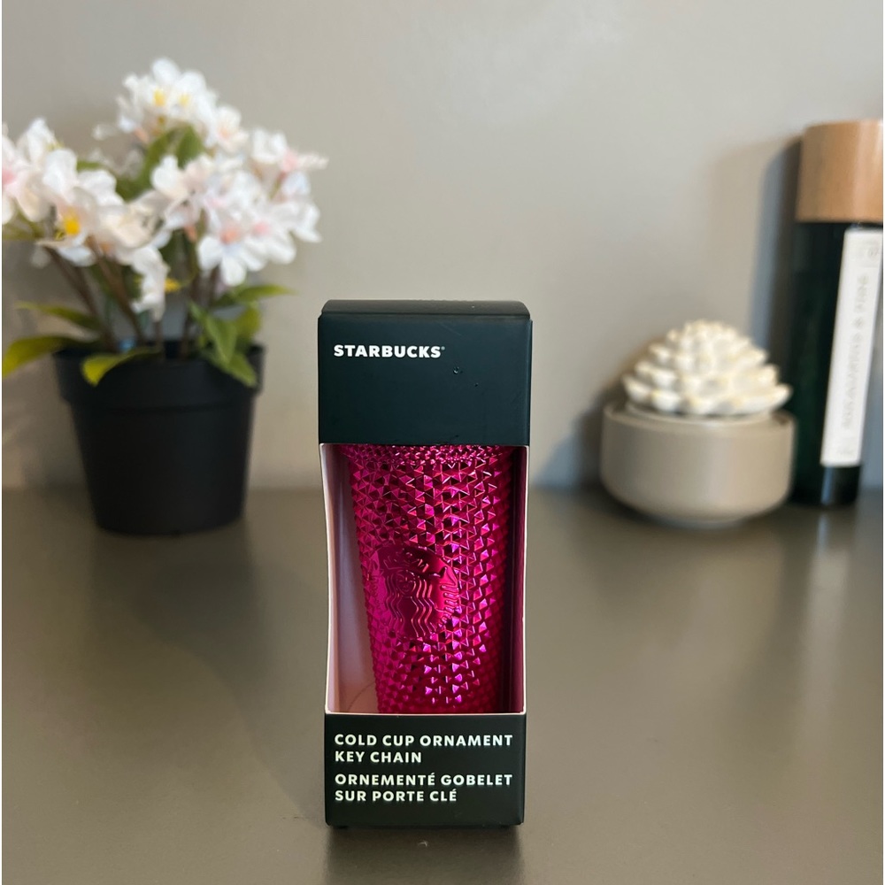 Starbucks tumbler ornament/keychain